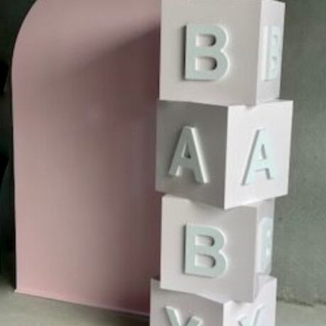 pink baby blocks