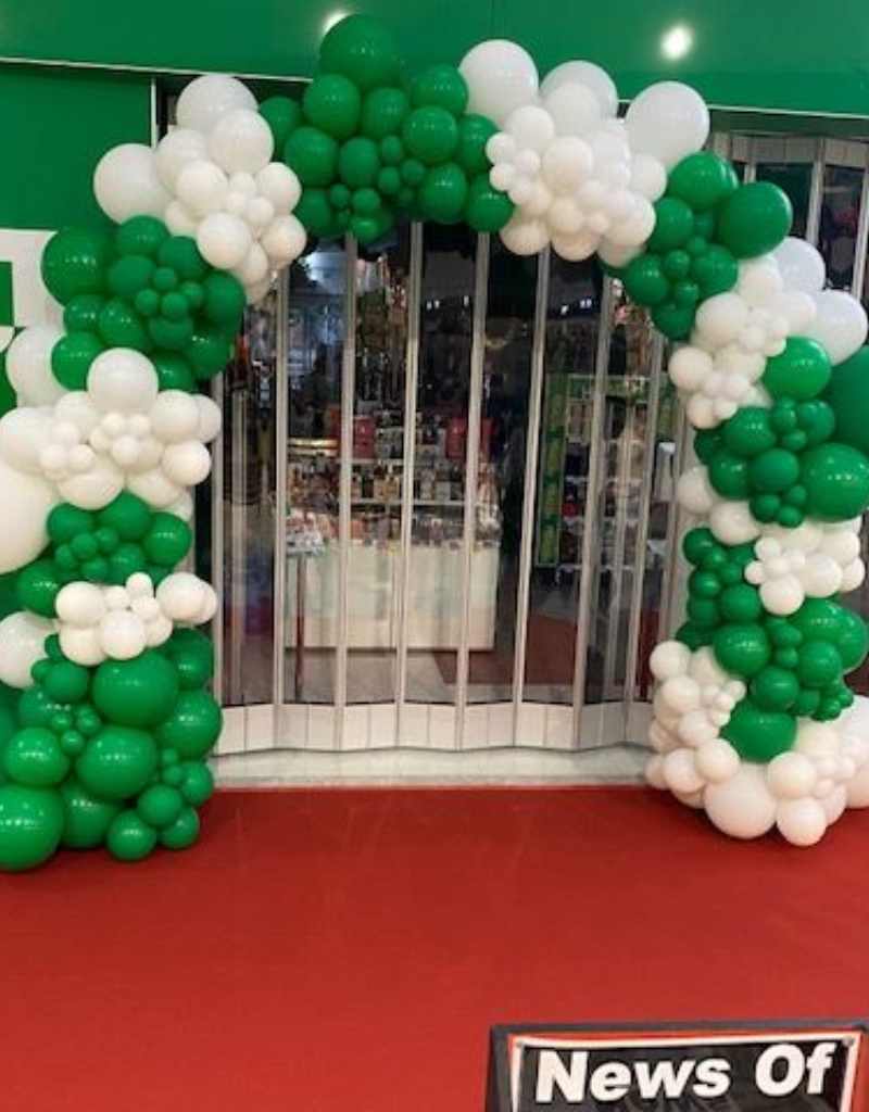 Corporate Balloon Arch for Hire in Newcastle NSW