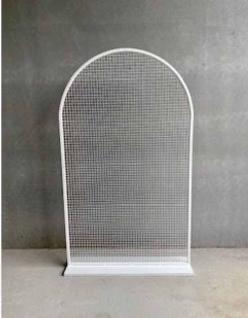Mesh Arch White for Hire in Newcastle NSW