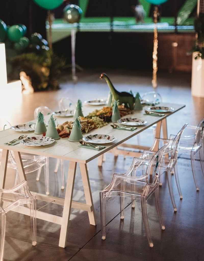 Kids Trestle Table for Birthday Wedding and Party Hire in Newcastle NSW